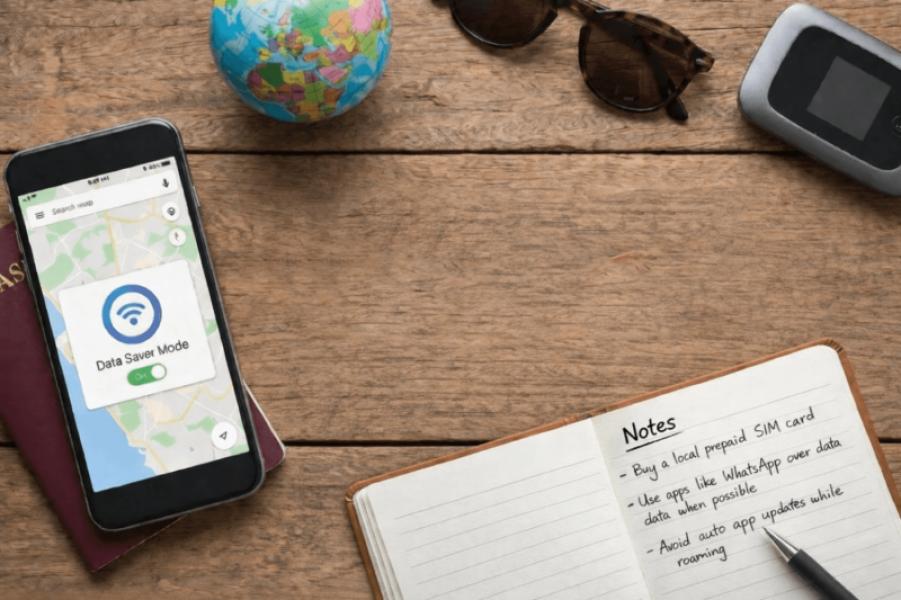 How to Save Mobile Data While Travelling Internationally