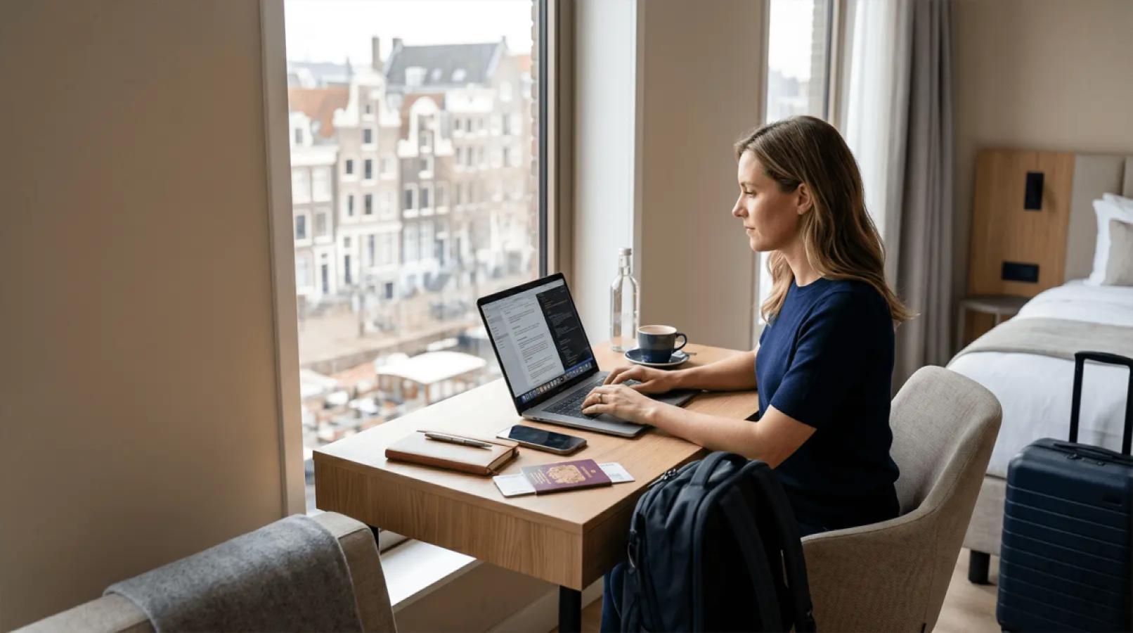 Working Remotely While Travelling: Tips for Productivity on the Go