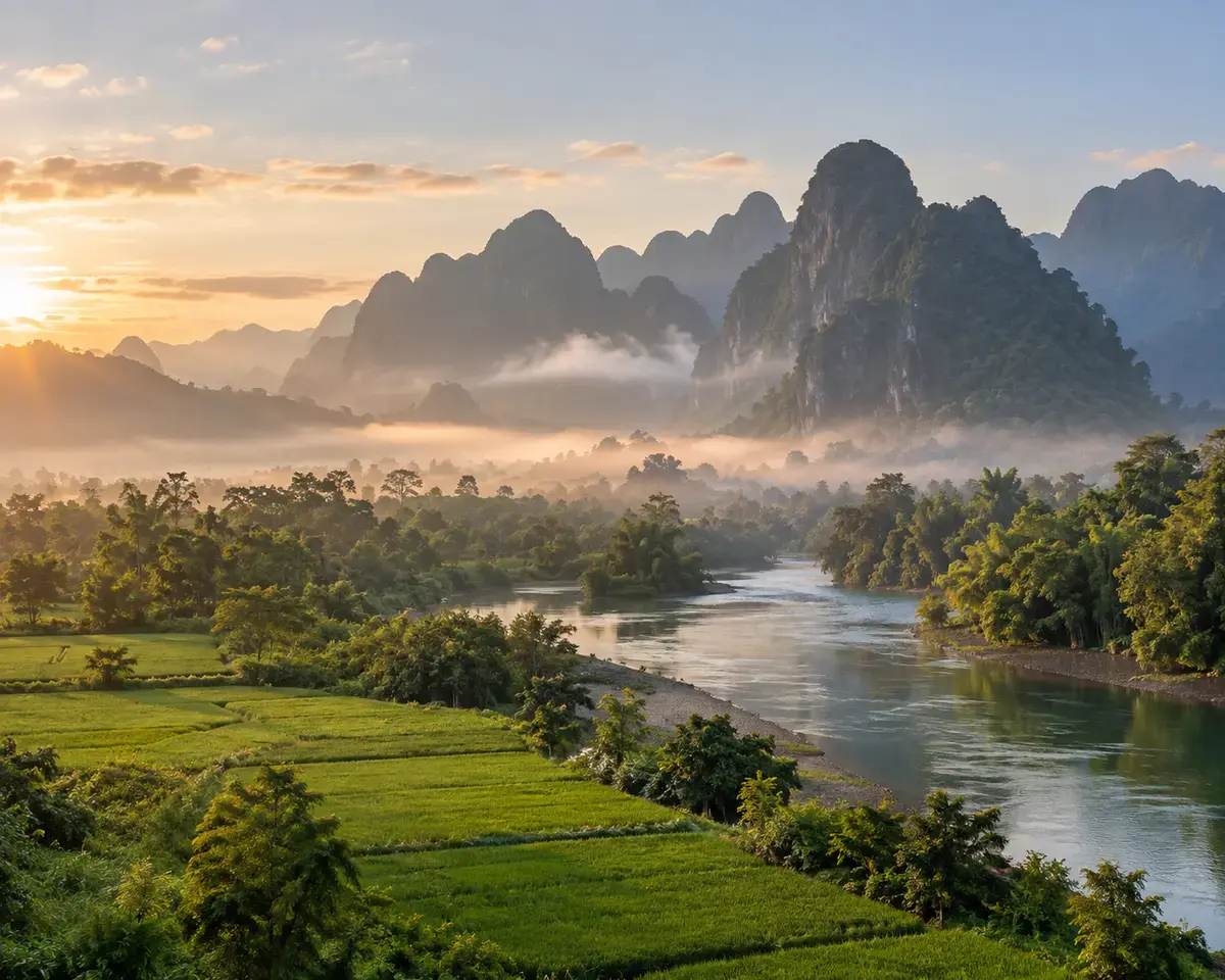 Travelling in Laos