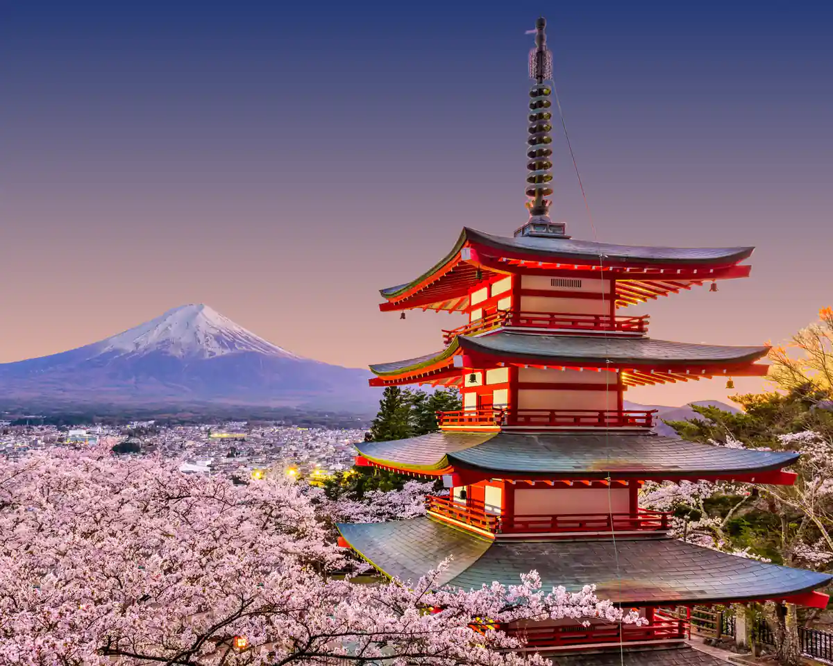 Chureito Pagoda and Mount Fuji, Japan — EscapeSIM travel eSIM